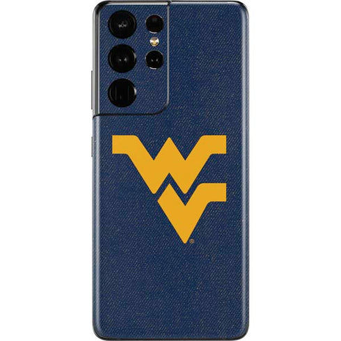 West Virginia University Basketball Galaxy S21 Ultra 5G Skin